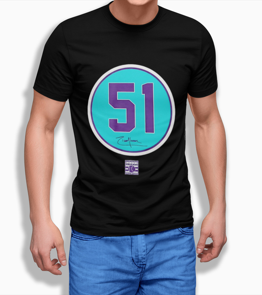 Randy Johnson 51 Arizona Diamondbacks Hall Of Fame National T-Shirt