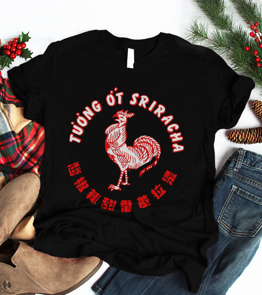 The Accountant Ben Affleck Tuong Ot Sriracha Rooster T-Shirt