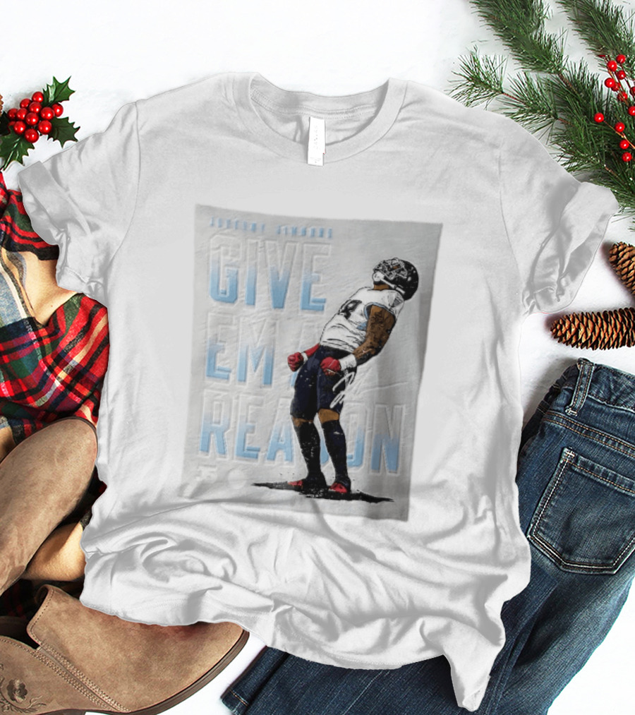 Tennessee Titans Give Em A Reason Jeffery Simmons 98 Flexing T-Shirt