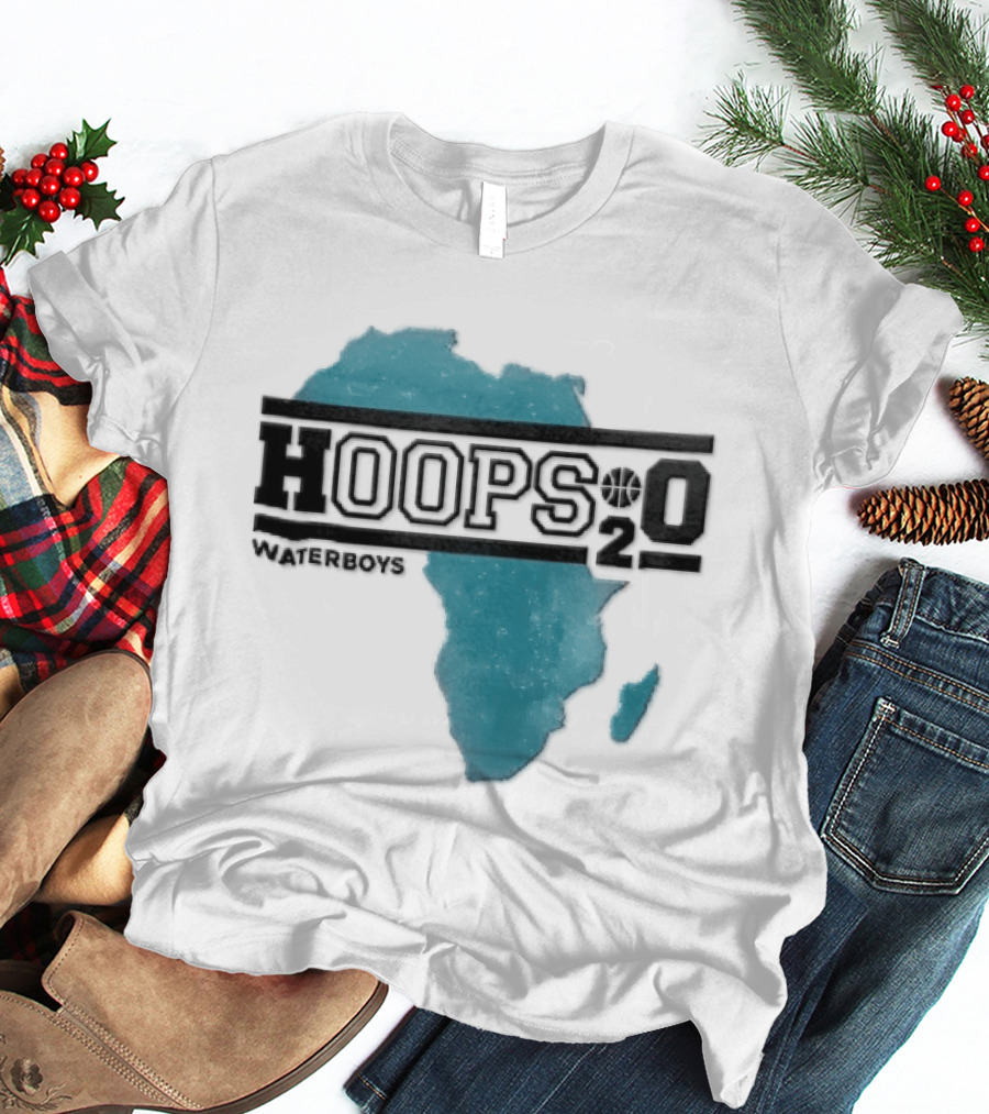 Waterboys Hoops H2o Distressed Africa Continent Map T-Shirt