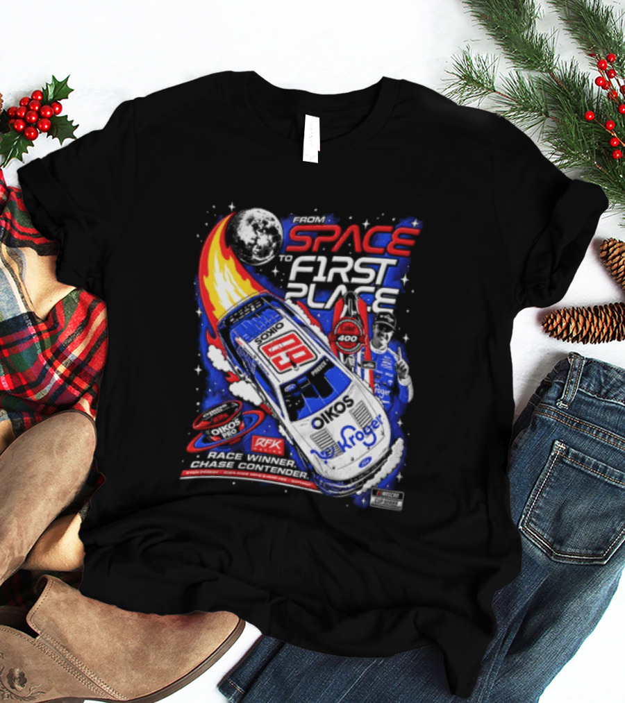 Ryan Preece Space To First Kroger RFK Racing 09 T-Shirt