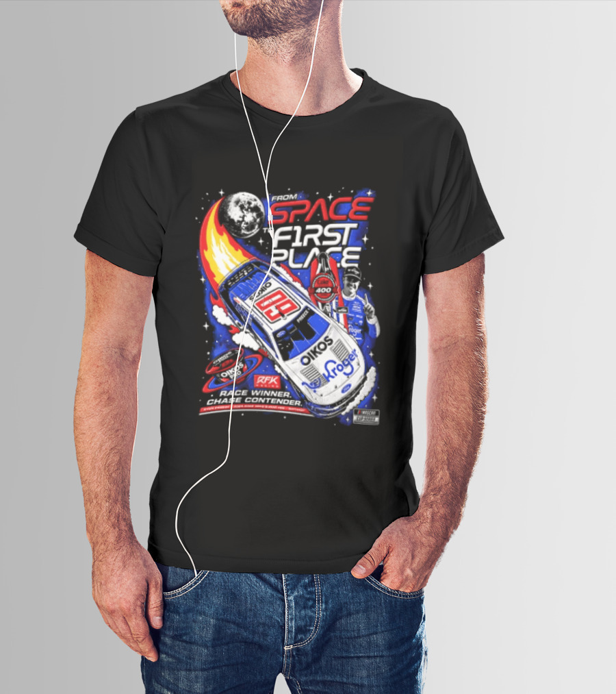 Ryan Preece Space To First Kroger RFK Racing 09 T-Shirt