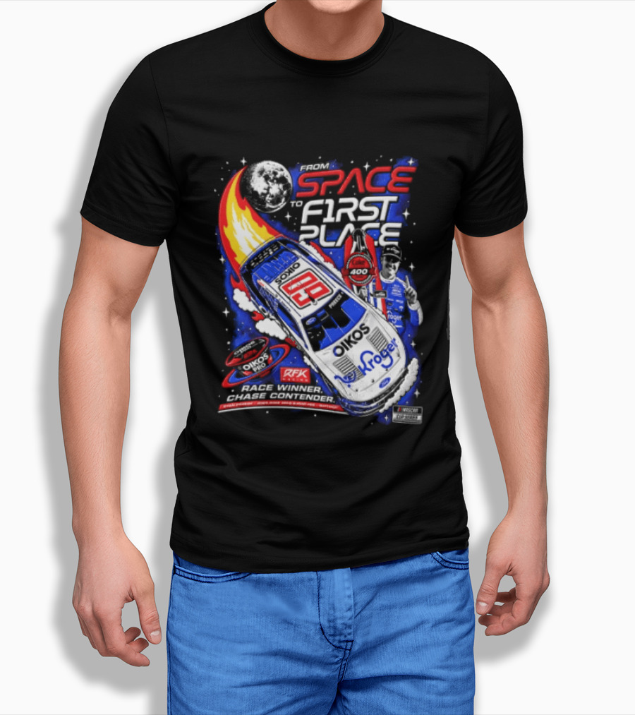 Ryan Preece Space To First Kroger RFK Racing 09 T-Shirt
