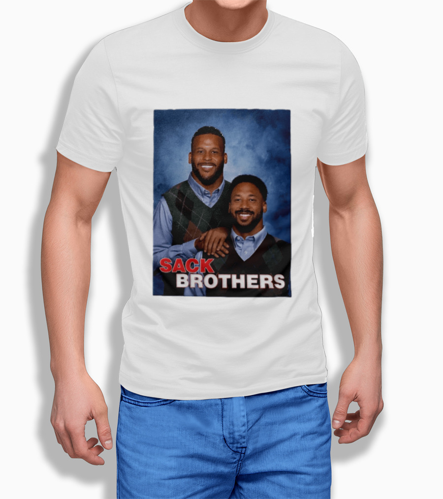 Aaron Donald Myles Garrett Sack Brothers Step Brothers T-Shirt