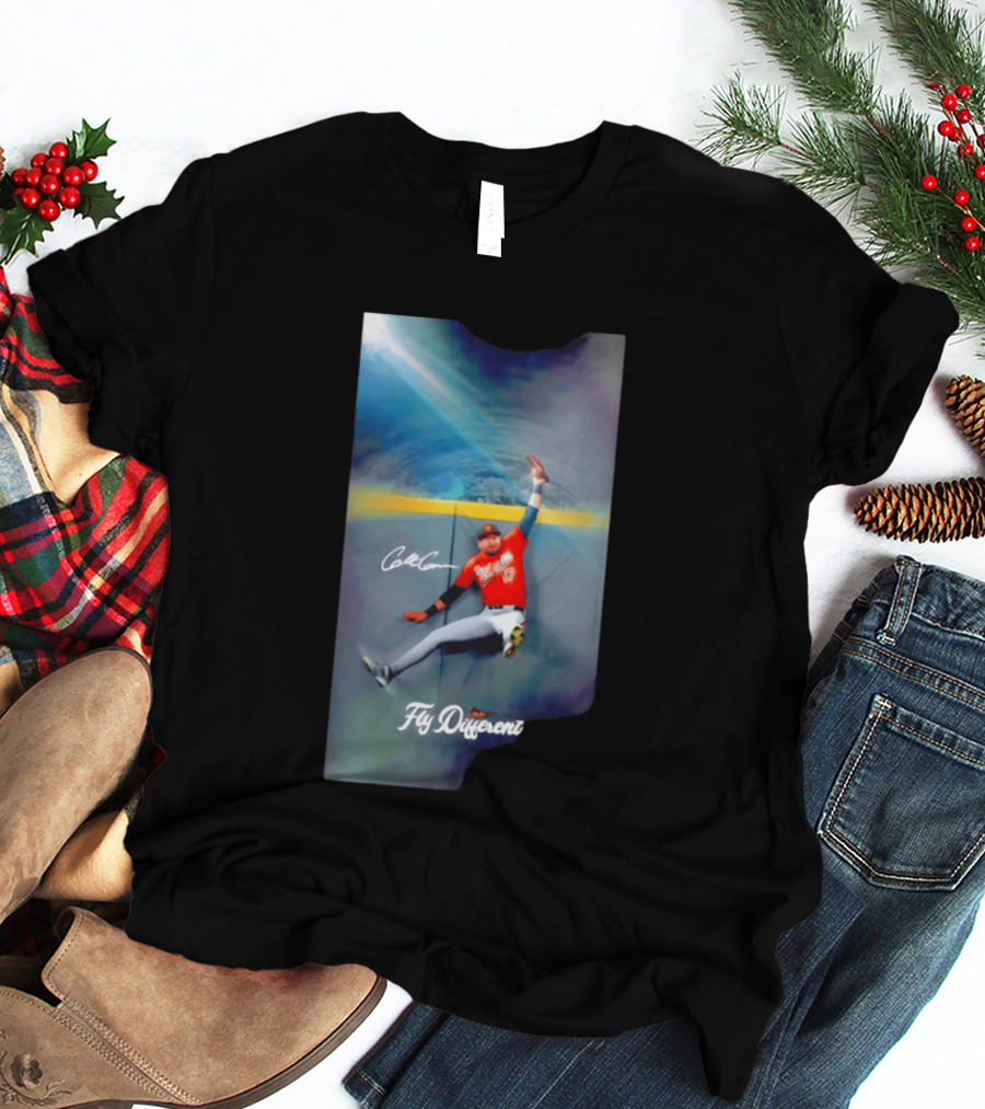 Colton Cowser Fly Different Baltimore Baseball Air Cowser T-Shirt