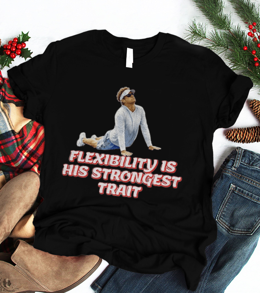 Flexibility Is His Strongest Trait Kiffin Button T-Shirt