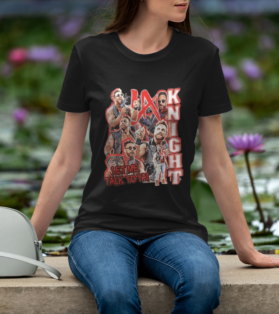 LA Knight Let Me Talk To Ya WWE Superstar T-Shirt