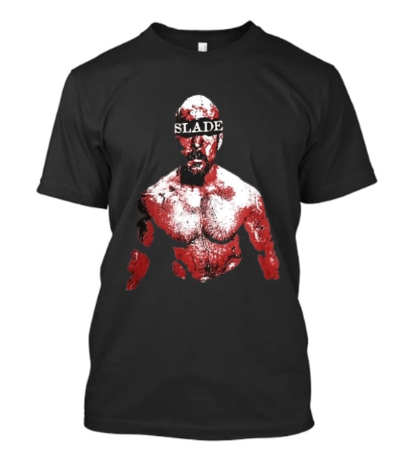 Slade Warrior Bleeding Covered In Blood Bold Headband T-Shirt