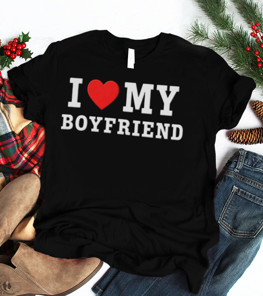 I Heart My Boyfriend Trinity Rodman T-Shirt