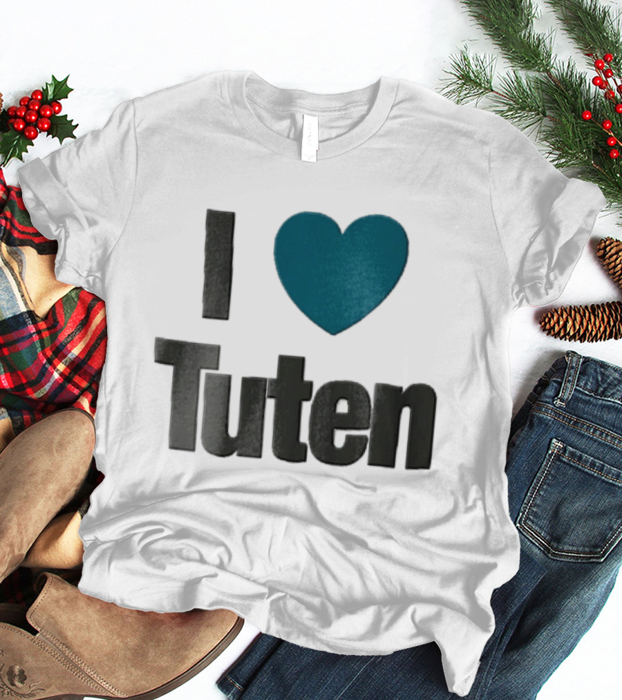 I Love Tuten Heart T-Shirt