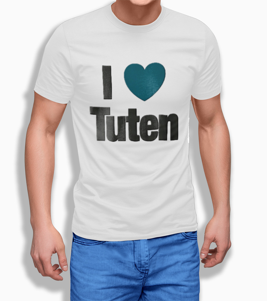 I Love Tuten Heart T-Shirt