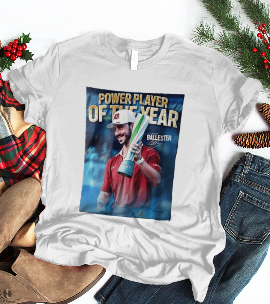 Power Player Of The Year Josele Ballester Champions Trophy Sports Celebration T-Shirt