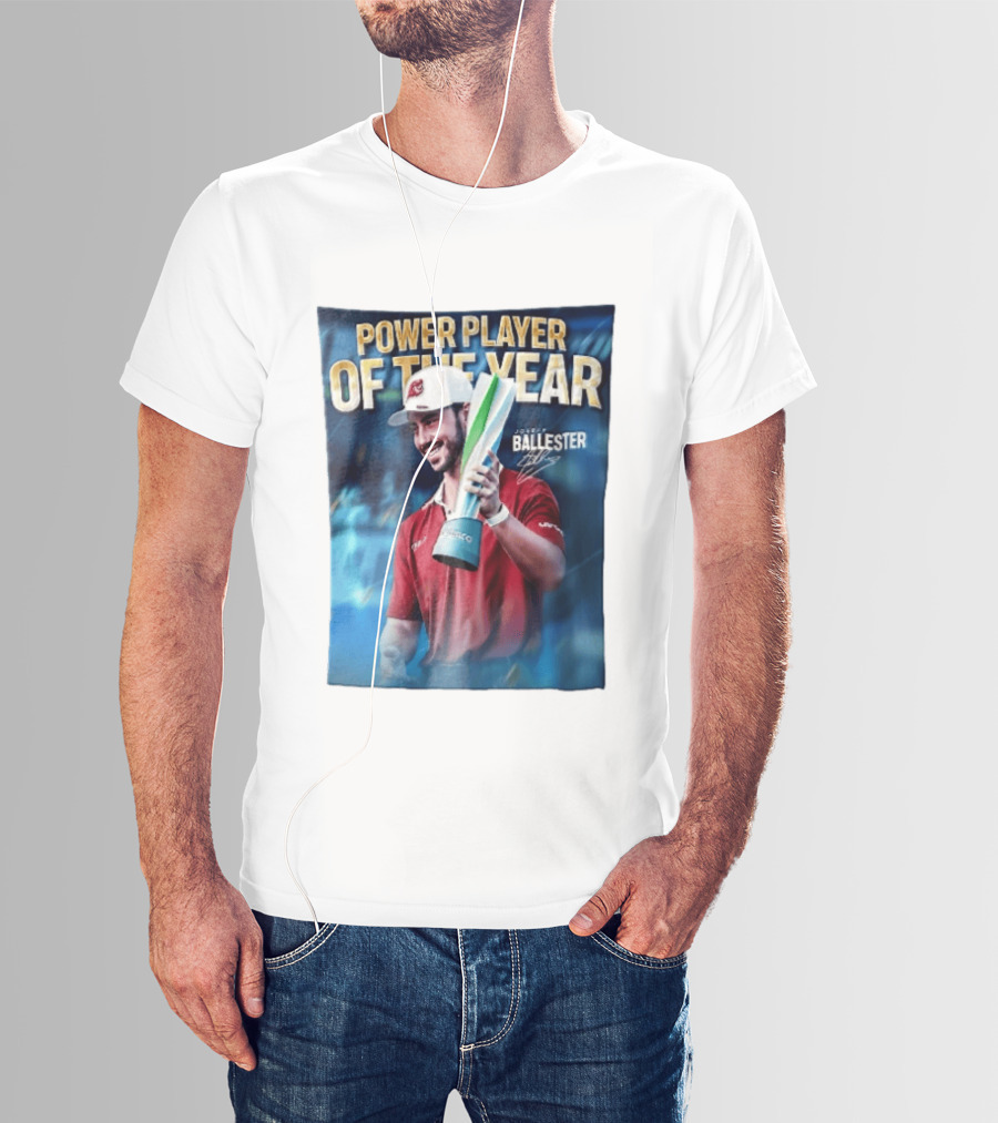 Power Player Of The Year Josele Ballester Champions Trophy Sports Celebration T-Shirt