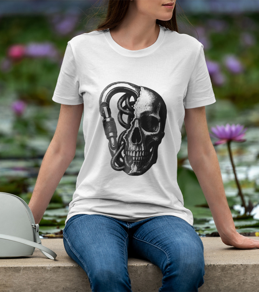 Skull Carabiner Snake T-Shirt