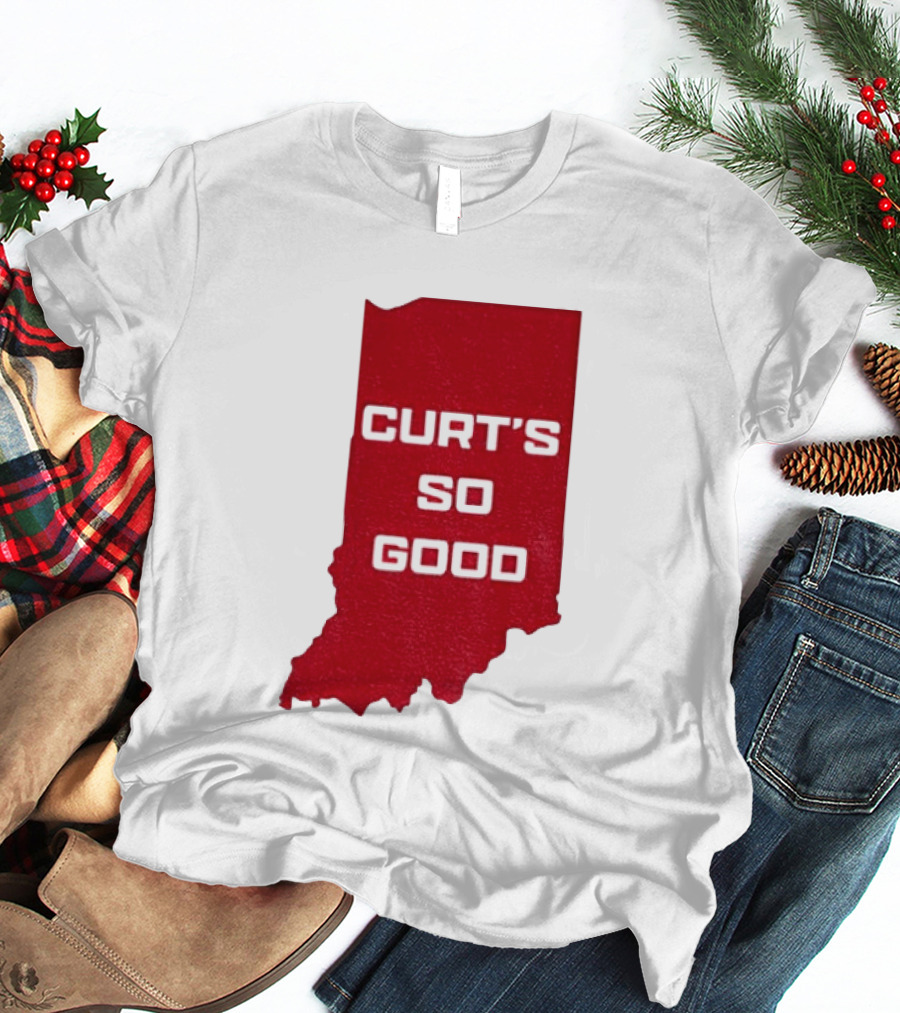 Indiana Hoosier Football Curt's So Good T-Shirt