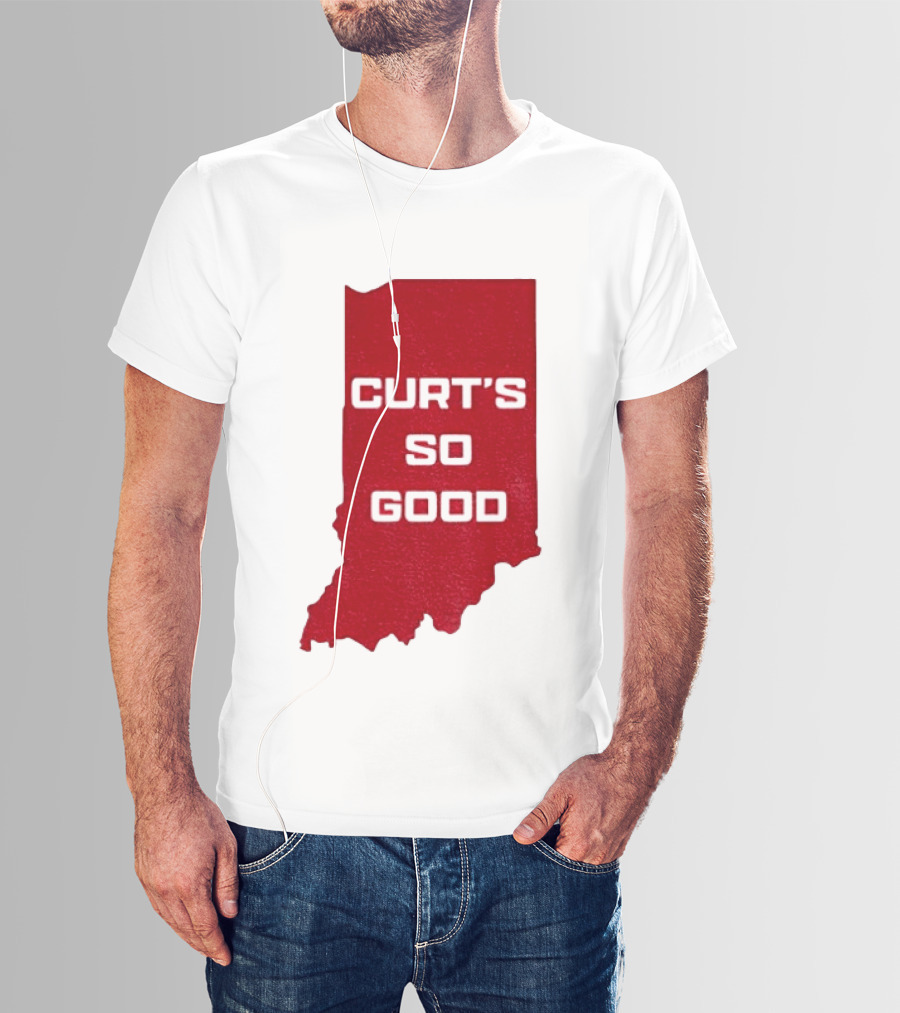 Indiana Hoosier Football Curt's So Good T-Shirt
