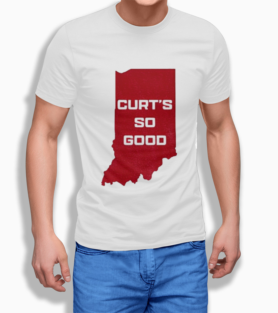 Indiana Hoosier Football Curt's So Good T-Shirt