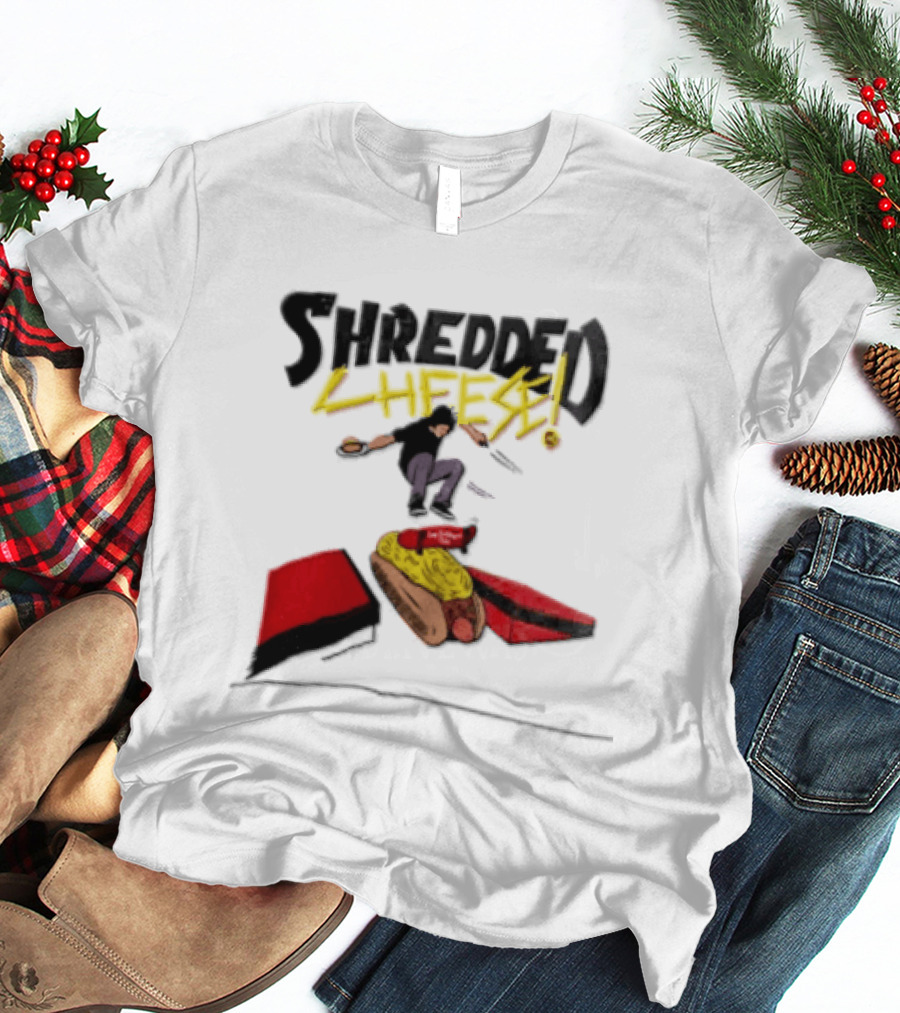 Shredded Cheese Chili Skateboard Camp Washington T-Shirt