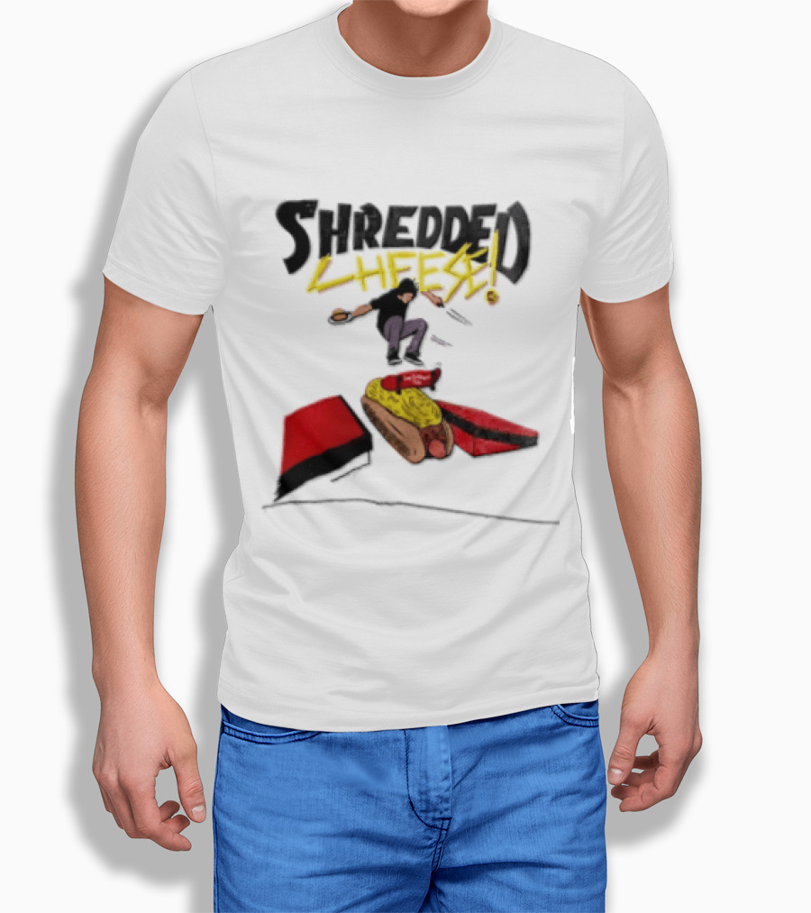 Shredded Cheese Chili Skateboard Camp Washington T-Shirt