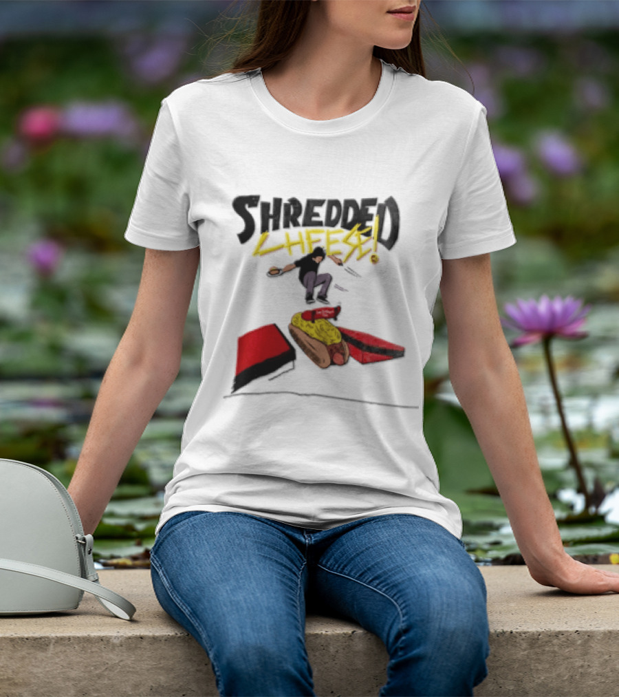 Shredded Cheese Chili Skateboard Camp Washington T-Shirt