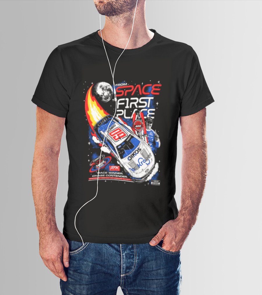 Space To First Place Daytona RFK Racing 2023 NASCAR Win T-Shirt