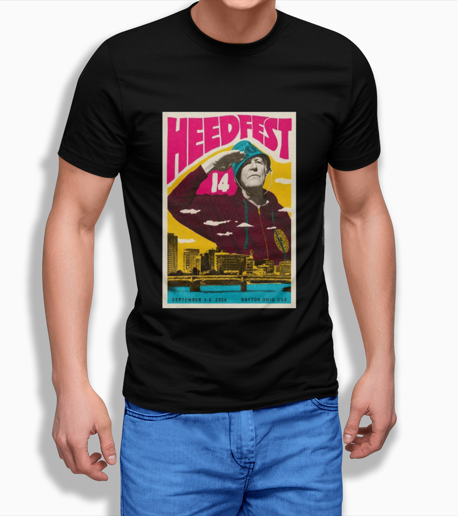 HeedFest 14 September 3 6 2026 Dayton Ohio USA T-Shirt