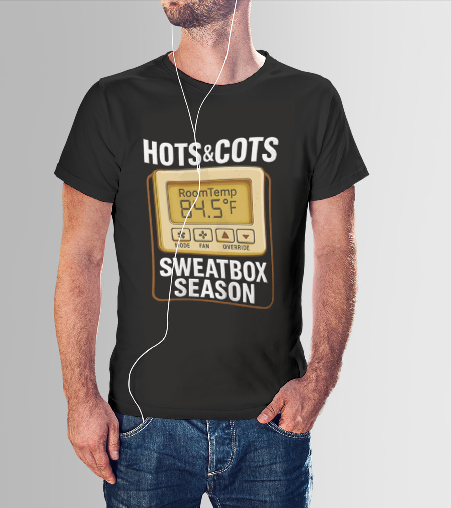 Hots And Cots Sweatbox Season Room Temp 84.5°F T-Shirt