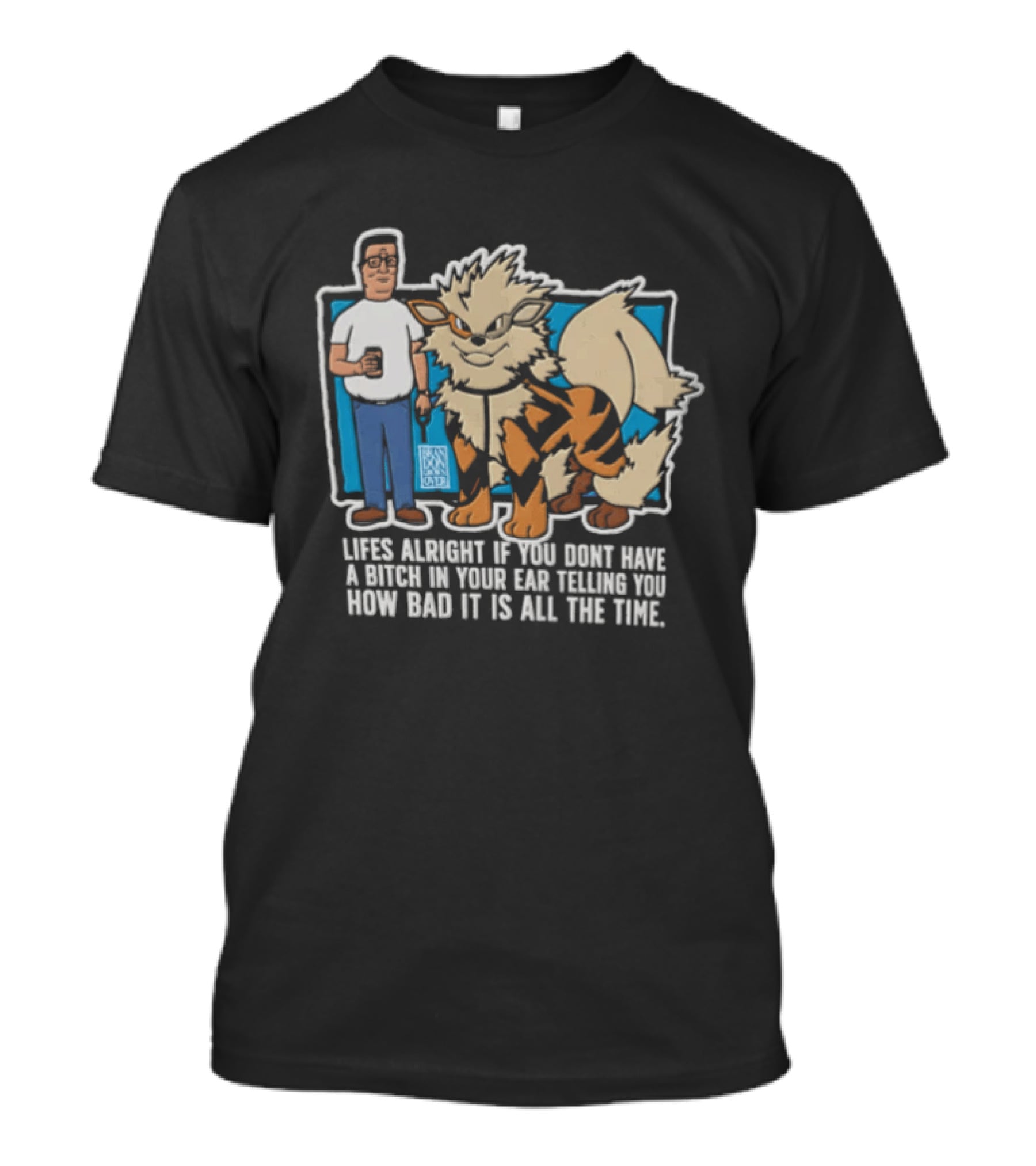 Lifes Alright With You And Loyal Companion Telling You How Good It Is All The Time T-Shirt