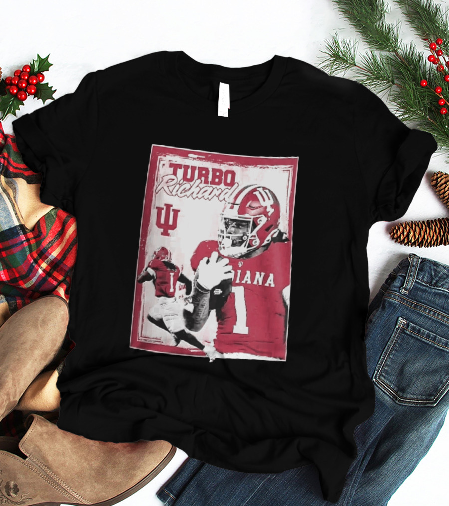 Turbo Richard Indiana Football Player IU Sports Helmets T-Shirt
