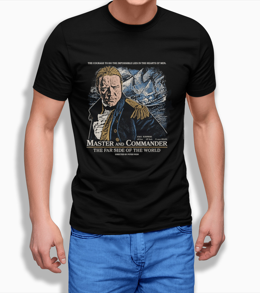 Master And Commander The Far Side Of The World HMS Surprise T-Shirt