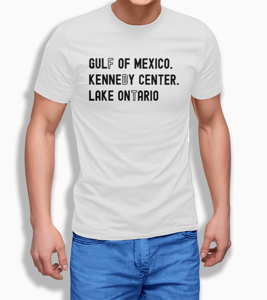 Gulf Of Mexico Kennedy Center Lake Ontario 2026 T-Shirt