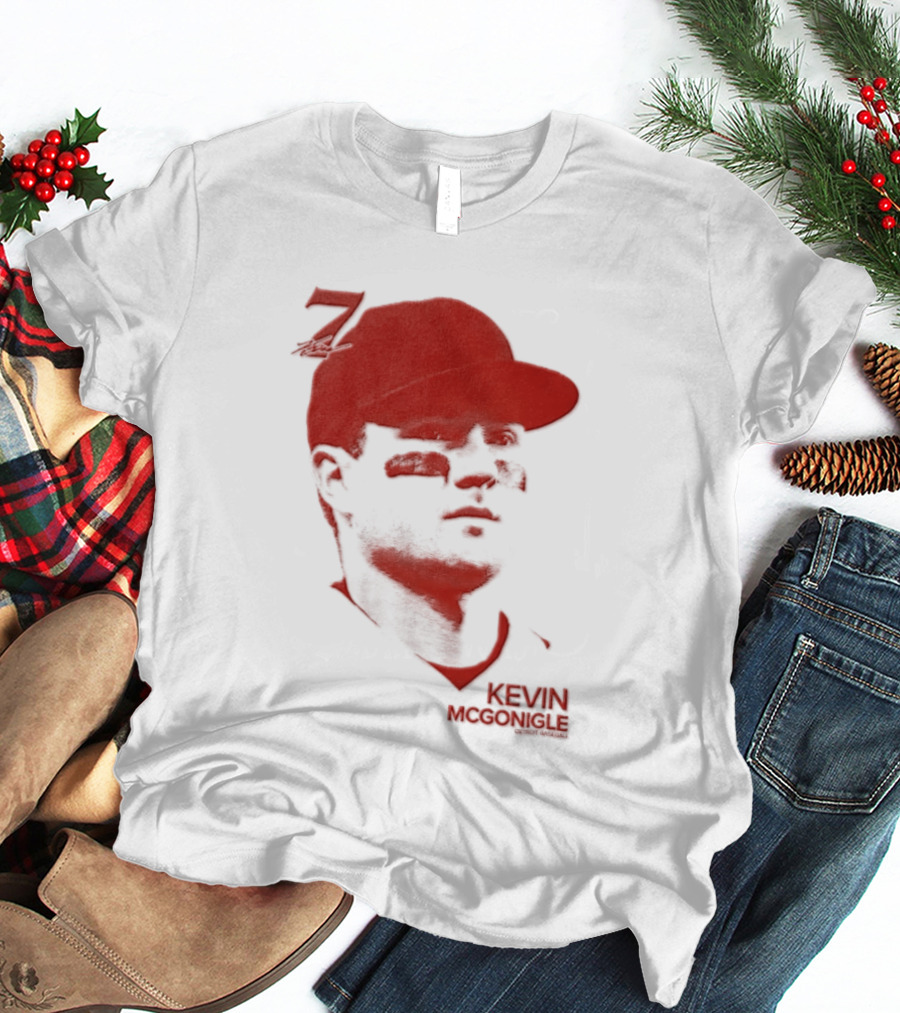 Kevin McGonigle Detroit Tigers MLB Lineage Series T-Shirt