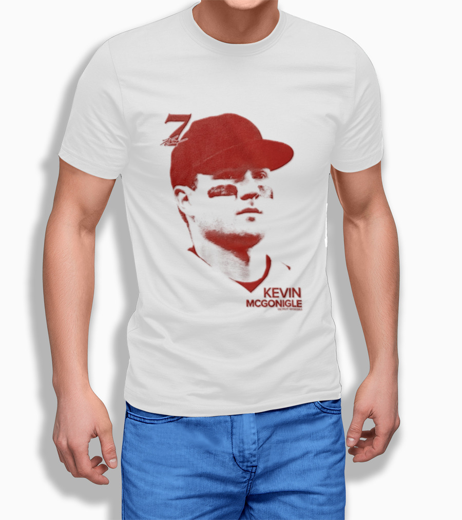 Kevin McGonigle Detroit Tigers MLB Lineage Series T-Shirt