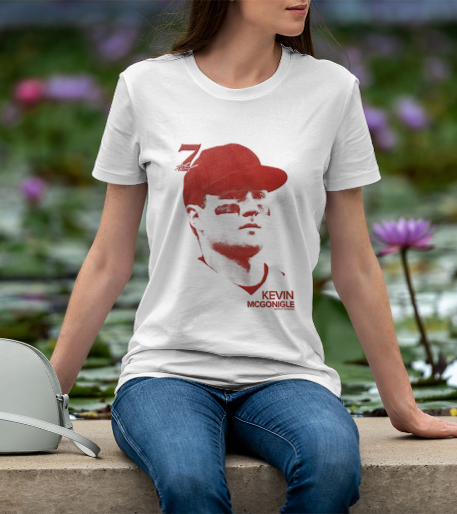 Kevin McGonigle Detroit Tigers MLB Lineage Series T-Shirt