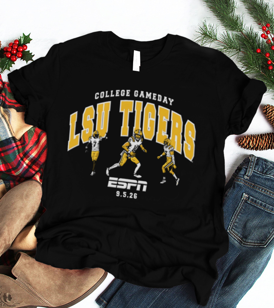 College Gameday LSU Tigers Football ESPN 9.5.26 T-Shirt