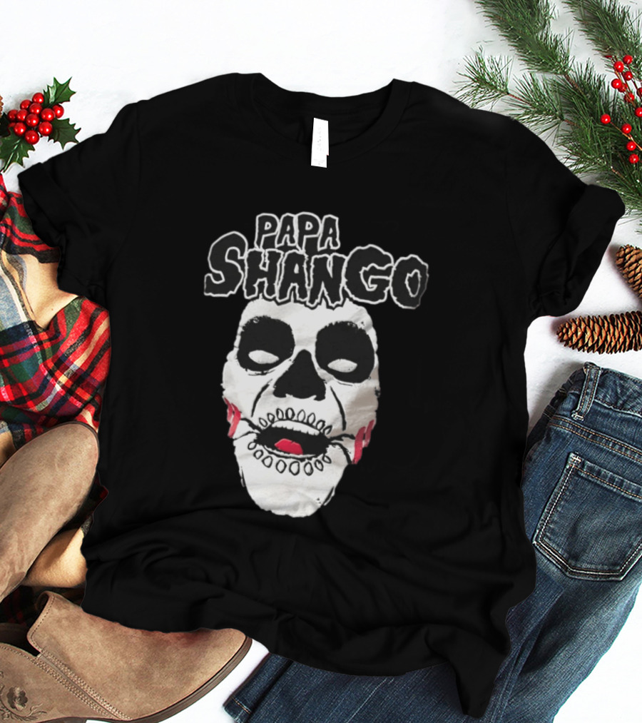 Papa Shango WWE Iconic Face Paint T-Shirt