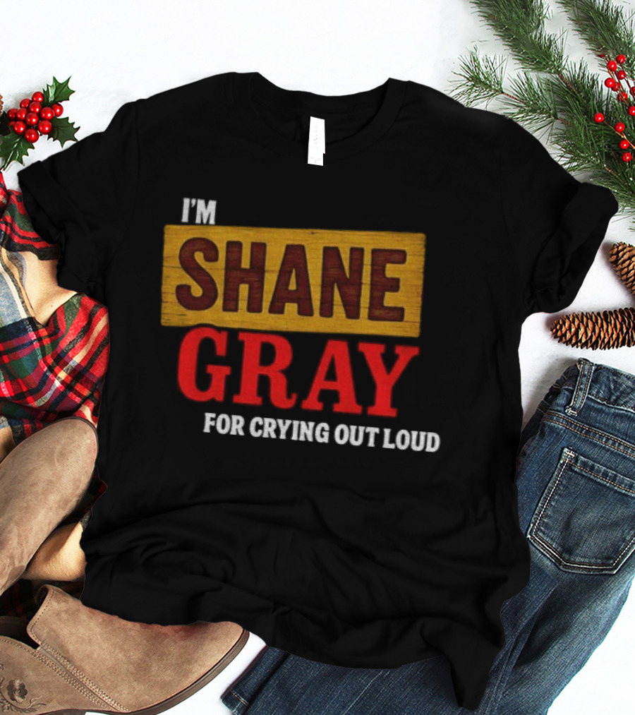 I'm Shane Gray For Crying Out Loud Joe Jonas Camp Rock T-Shirt
