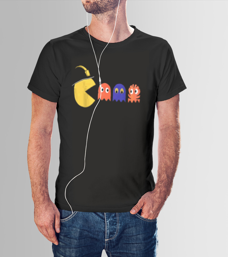 Steel Rivals Pac Man Ghosts T-Shirt