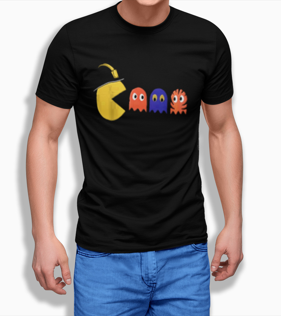 Steel Rivals Pac Man Ghosts T-Shirt