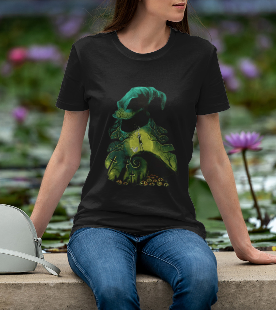 Boogie Nights Jack Skellington Halloween Graveyard Scene T-Shirt