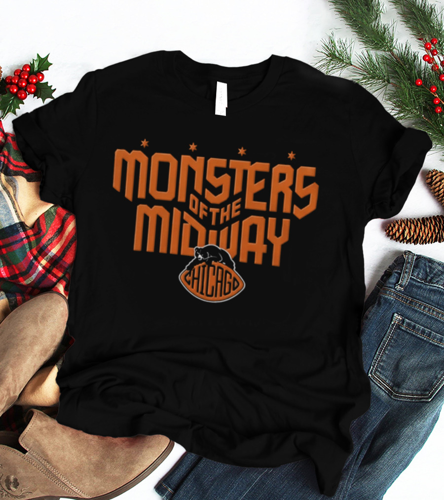 Monsters Of The Midway Chicago Bears 2026 Rivalries T-Shirt