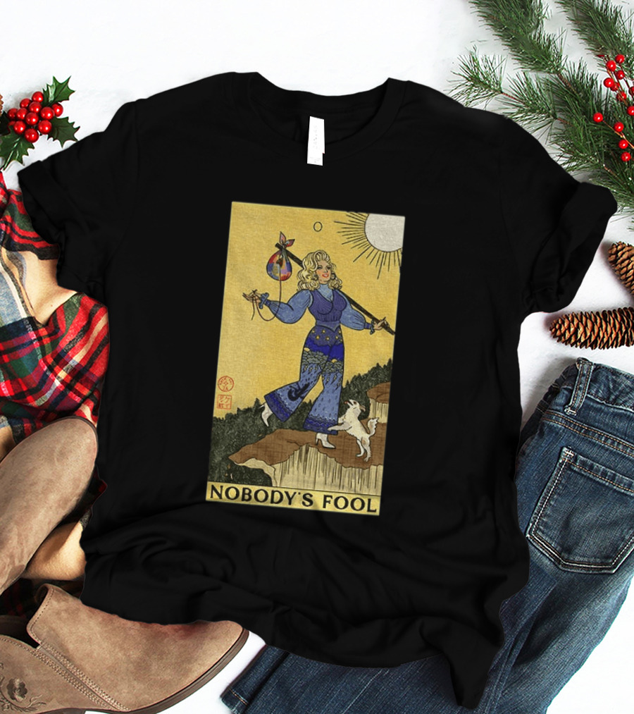 Dolly Parton Nobody's Fool Tarot Card Sun T-Shirt