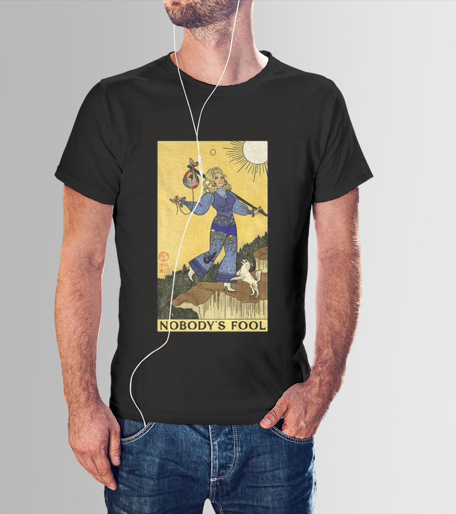 Dolly Parton Nobody's Fool Tarot Card Sun T-Shirt
