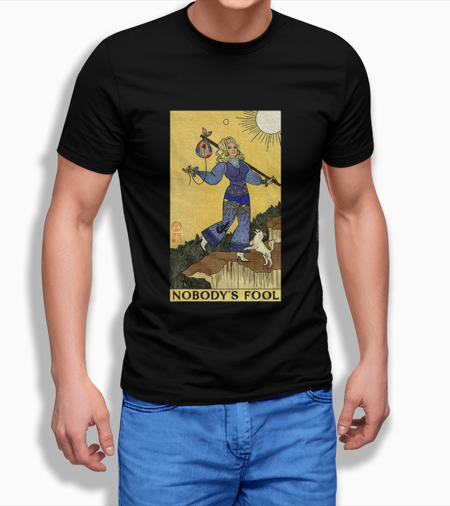Dolly Parton Nobody's Fool Tarot Card Sun T-Shirt