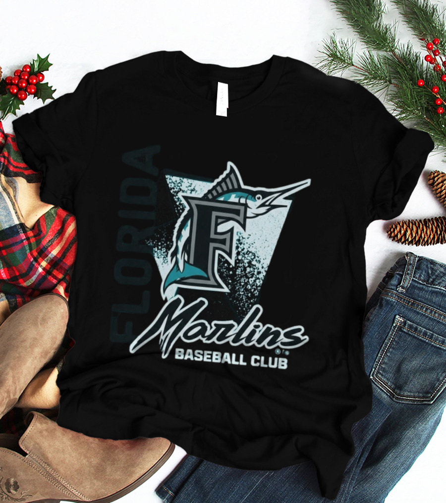 Florida Marlins Baseball Club Classic F Marlin T-Shirt