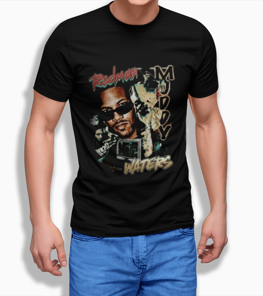 Redman Muddy Waters Vintage Hip Hop Album T-Shirt