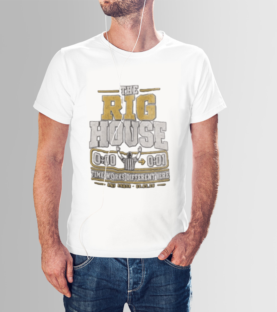 The Big House 0 00 To 0 01 Time Works Different Here Ann Arbor 09 05 26 T-Shirt