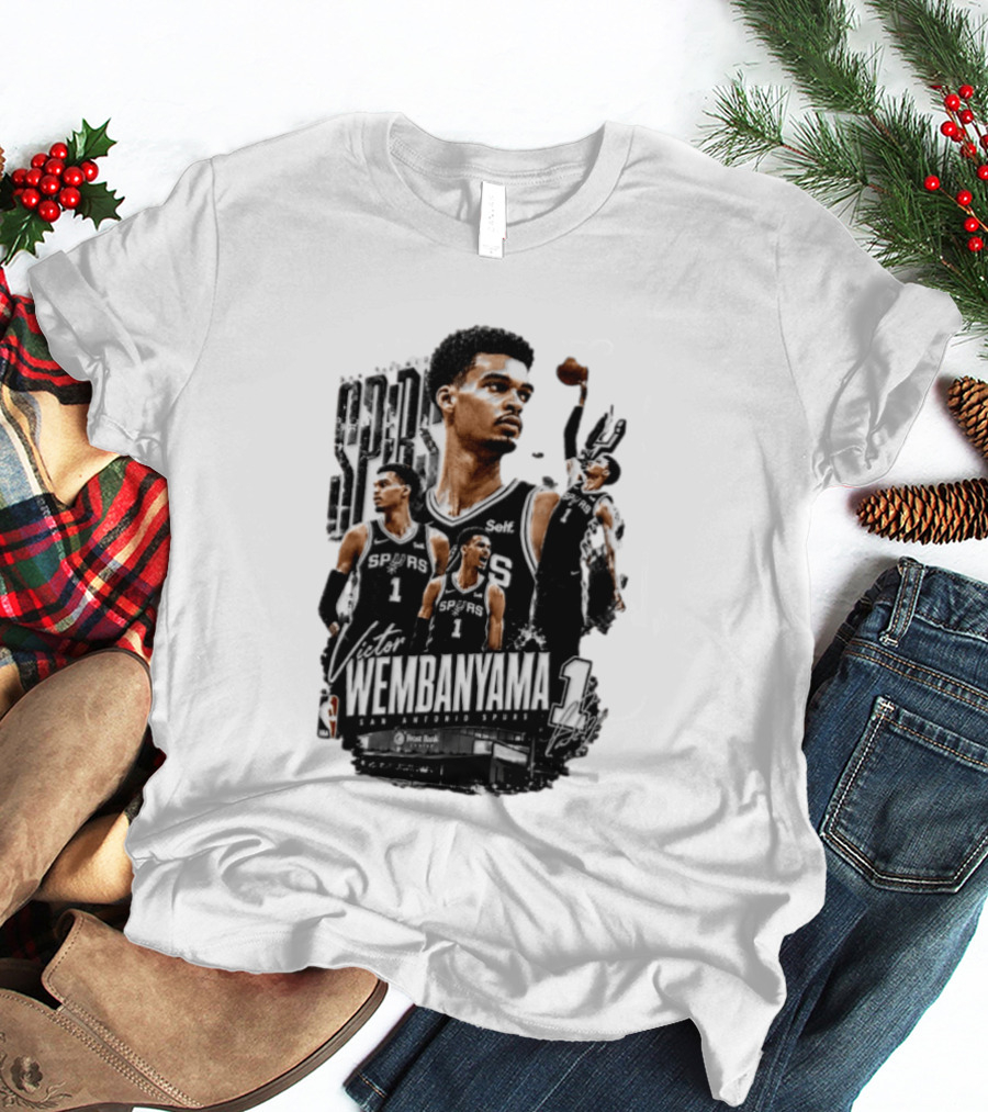 Victor Wembanyama San Antonio Spurs NBA Basketball Self 1 T-Shirt