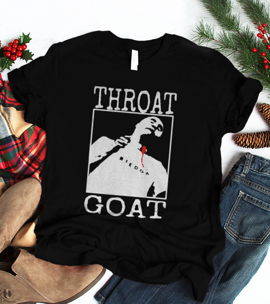 Charlie Kirk Throat Goat Kirkaversary T-Shirt