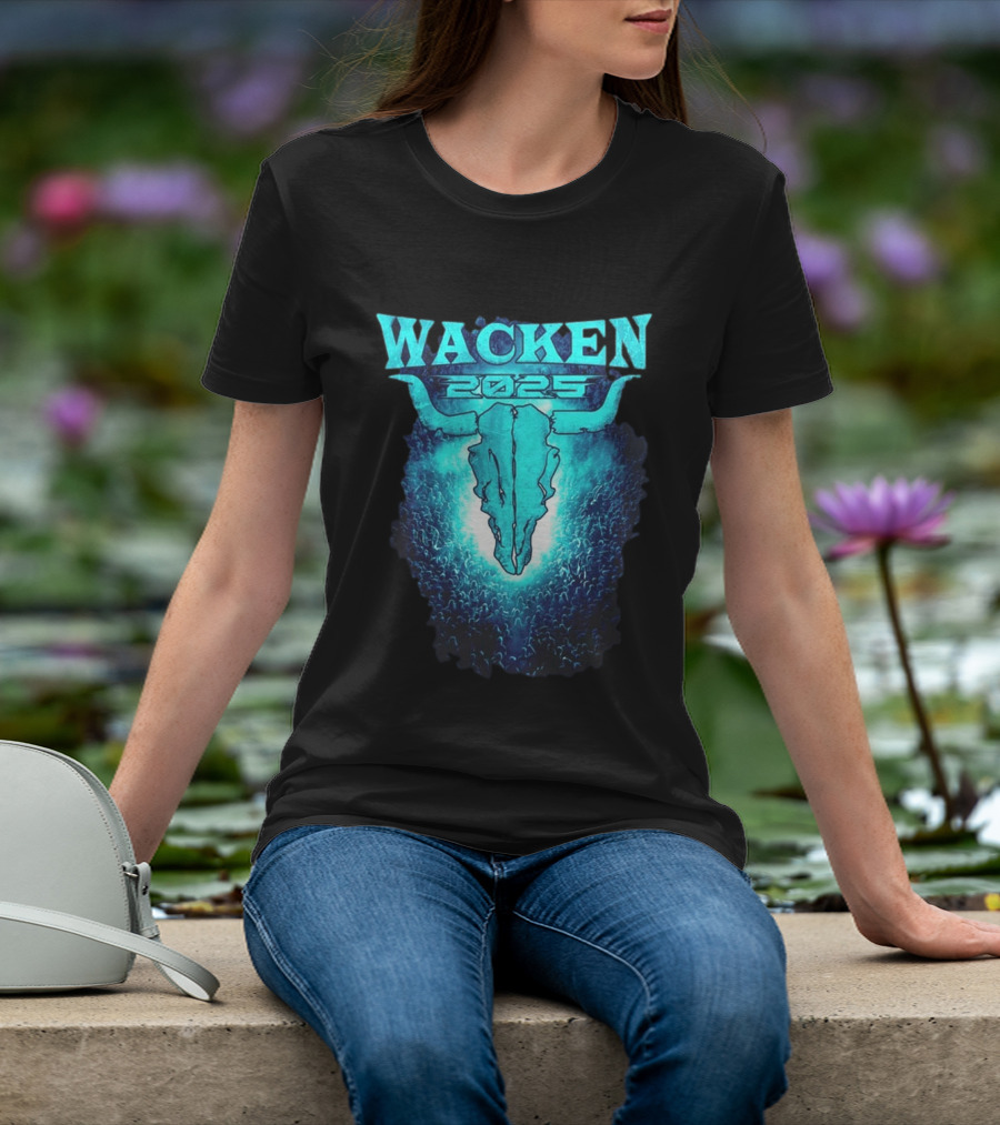 Wacken 2025 Festival Moshpit July 30 To August 2 Schleswig Holstein Germany T-Shirt